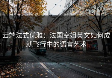 云端法式优雅：法国空姐英文如何成就飞行中的语言艺术