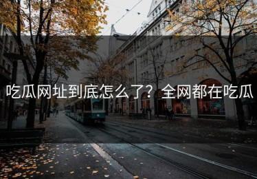 吃瓜网址到底怎么了？全网都在吃瓜