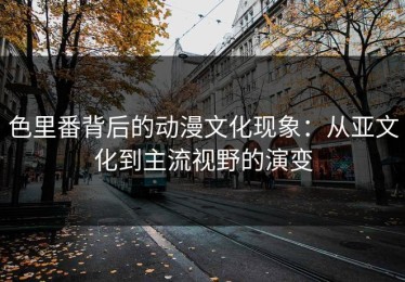 色里番背后的动漫文化现象：从亚文化到主流视野的演变