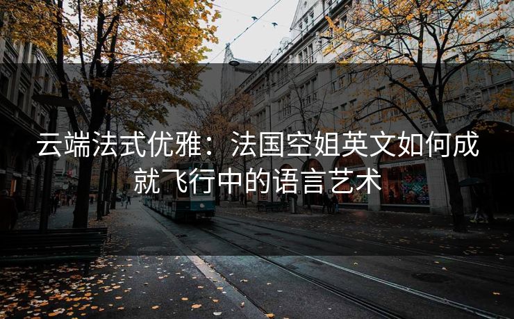 云端法式优雅：法国空姐英文如何成就飞行中的语言艺术